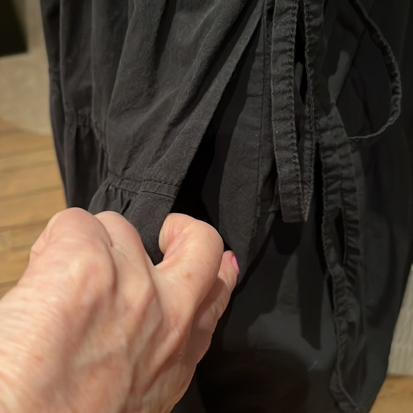 Madewell Black Halter Tiered MIDI Sundress Size 4 - Picture 5 of 10